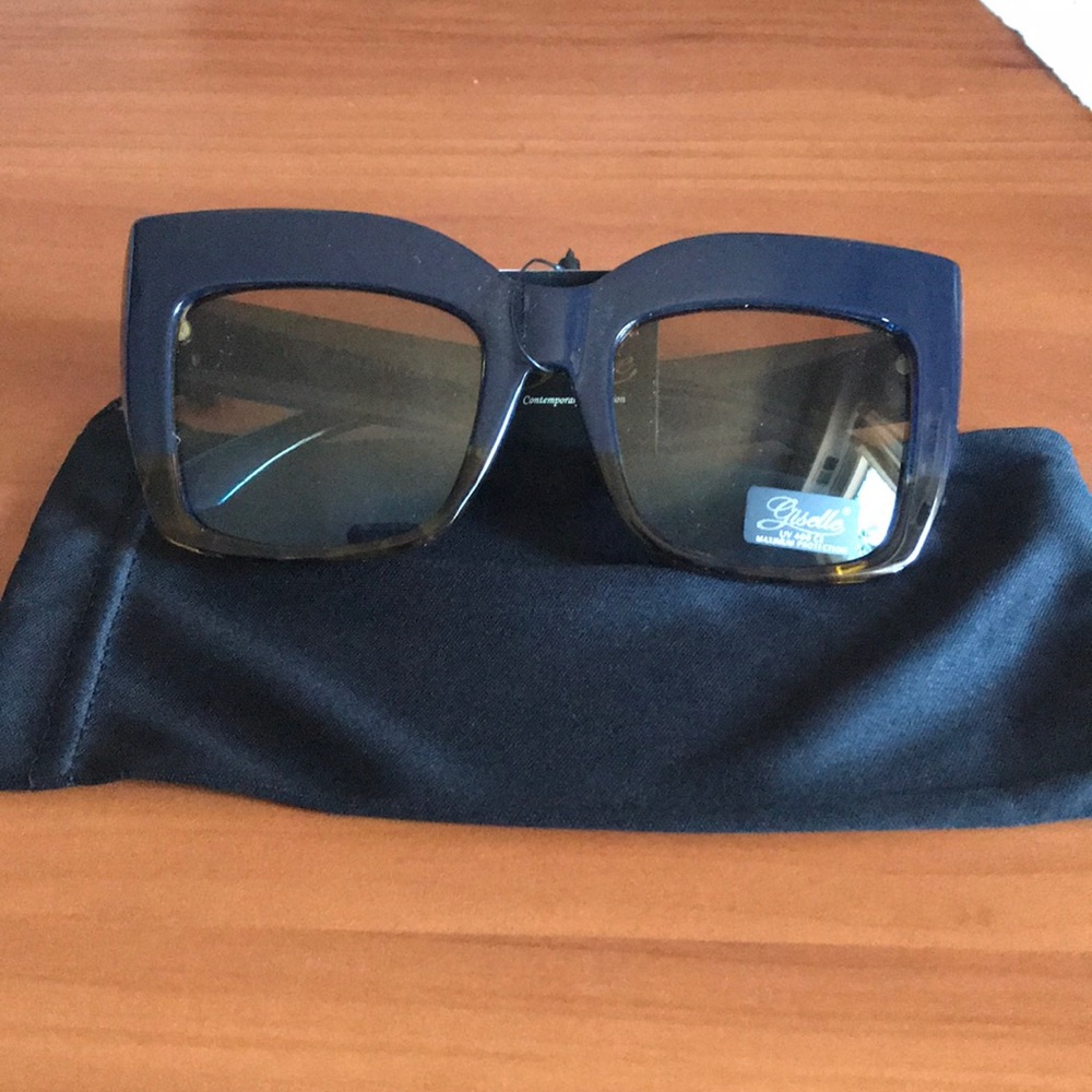 Giselle Sunglasses blue and brown